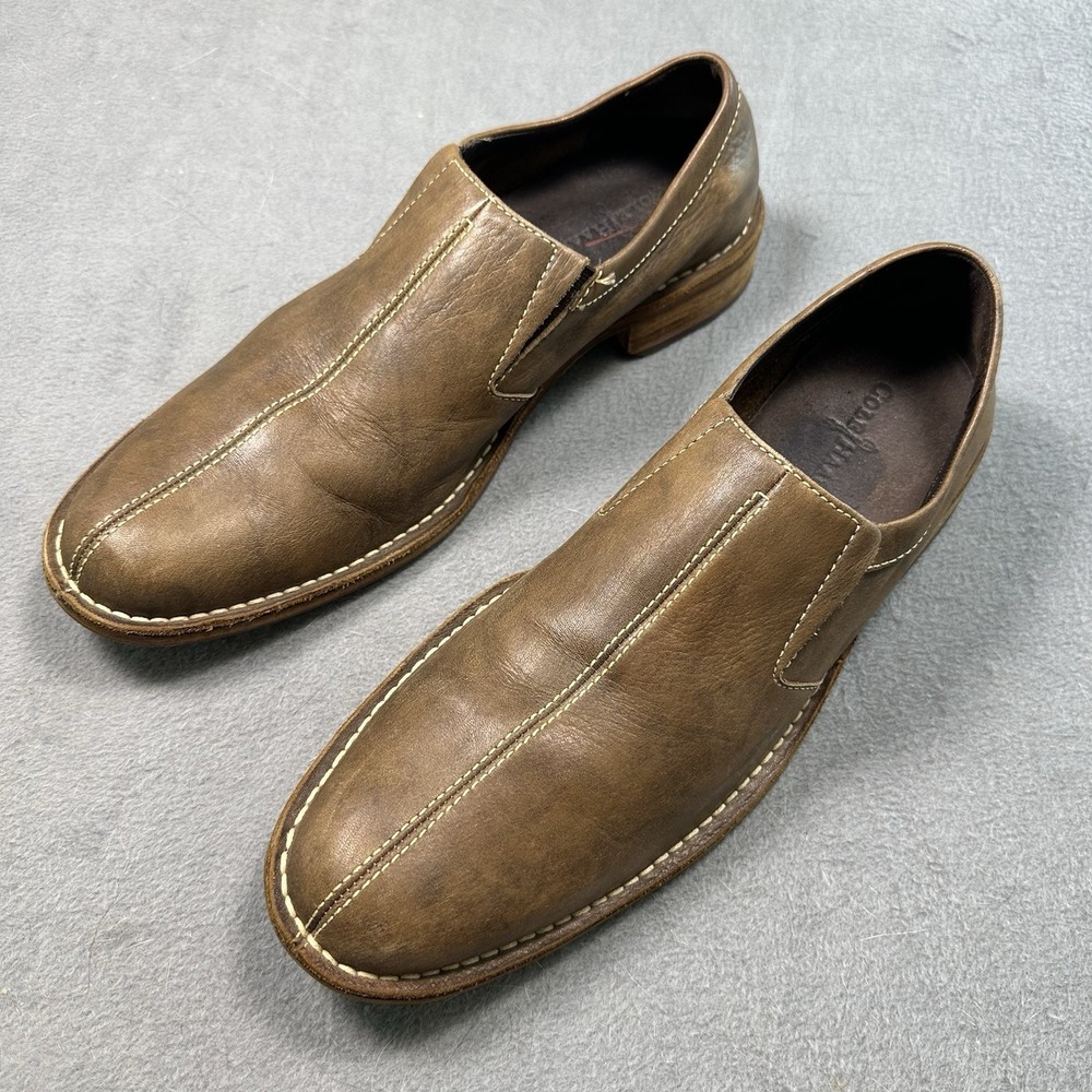 Cole Haan Dryden Men's Brown Leather Slip On Loafers Shoes Size 13M Casual Dress